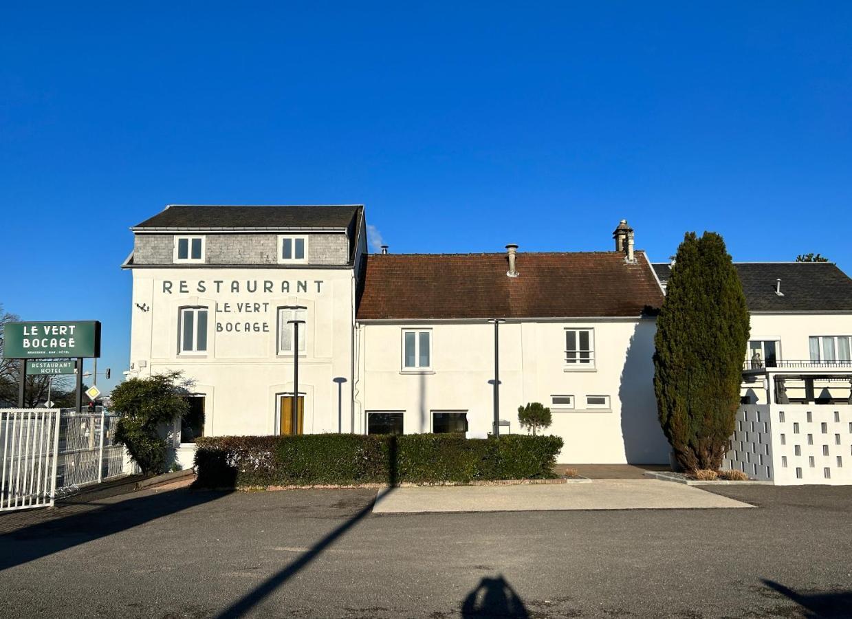 Logis Hotel & Restaurant Le Vert Bocage Franqueville-Saint-Pierre Buitenkant foto