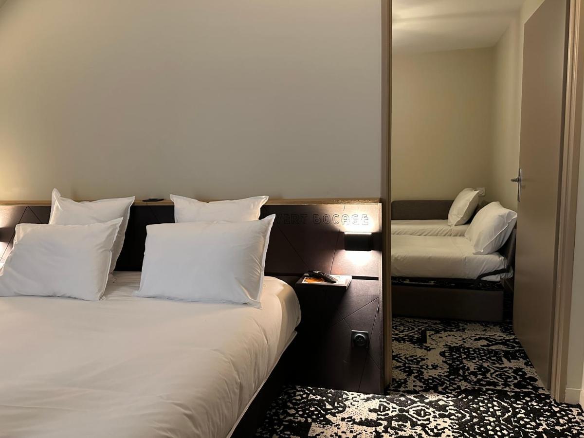 Logis Hotel & Restaurant Le Vert Bocage Franqueville-Saint-Pierre Buitenkant foto