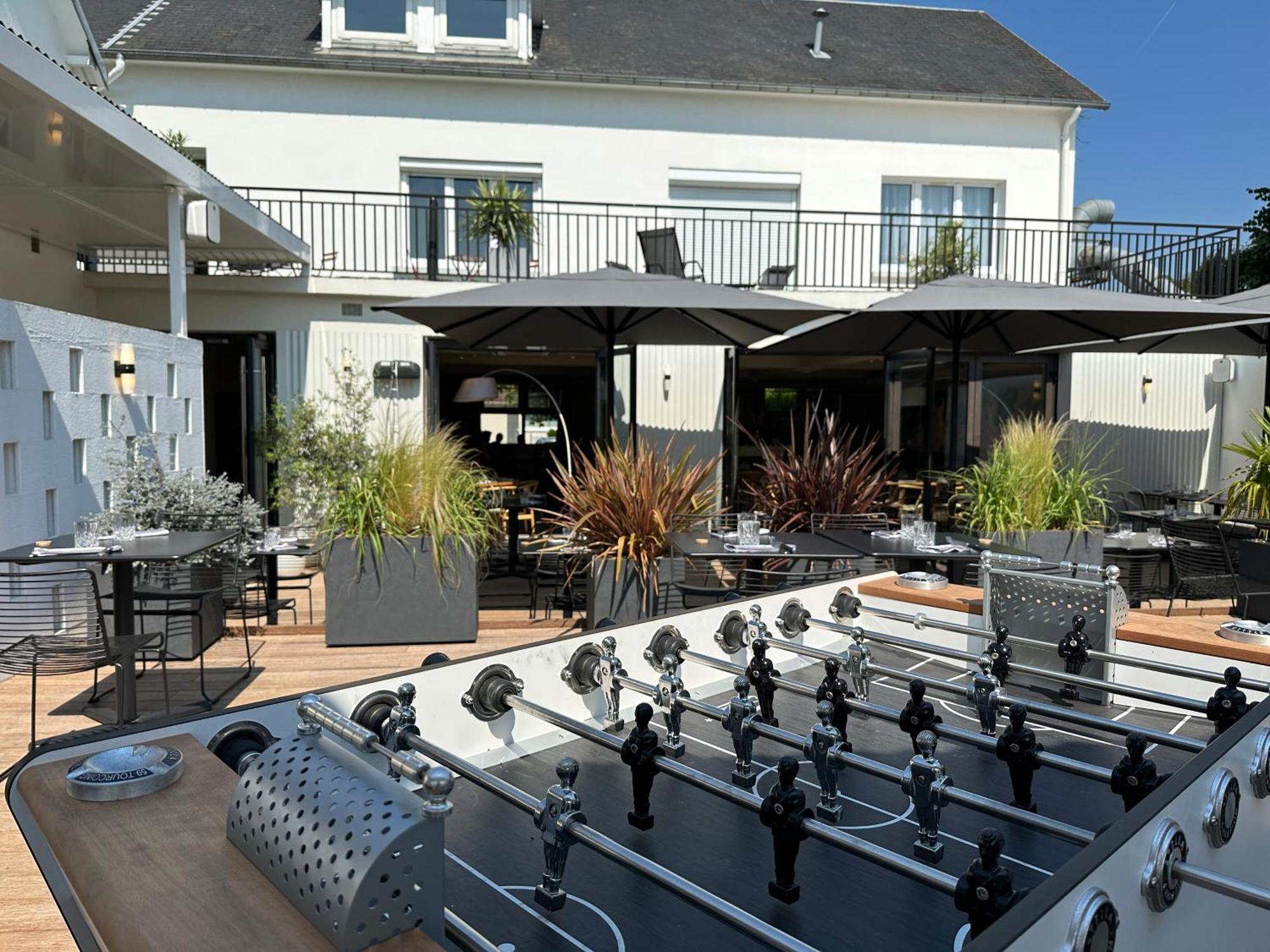 Logis Hotel & Restaurant Le Vert Bocage Franqueville-Saint-Pierre Buitenkant foto
